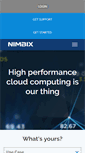 Mobile Screenshot of nimbix.net